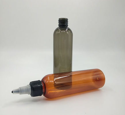 Frascos de plástico reutilizáveis de 150ml com tampa de rosca à prova de vazamento