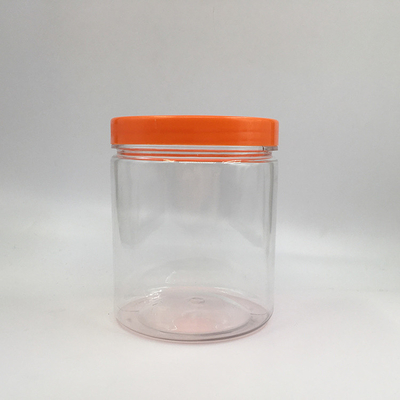2oz 8oz BPA livre de plástico de armazenamento de qualidade alimentar com tampa de papel alumínio