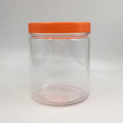 2oz 8oz BPA livre de plástico de armazenamento de qualidade alimentar com tampa de papel alumínio
