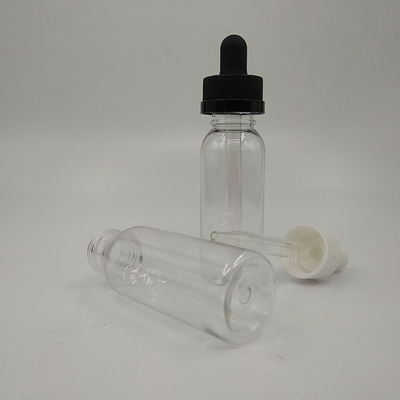 Garrafa de vidro negro transparente para gotejar líquido Com 5 ml 10 ml 15 ml 20 ml 30 ml 50 ml 100 ml Capacidade