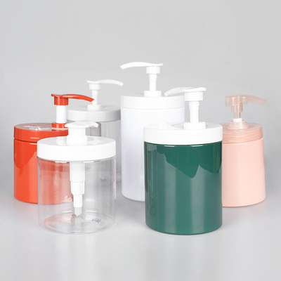 Contenedores de plástico para armazenamento de produtos cosméticos