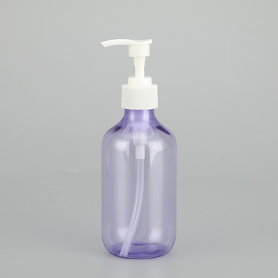 Função de distribuição transparente Botella PET de plástico transparente de diâmetro 47 mm com tampa de parafuso