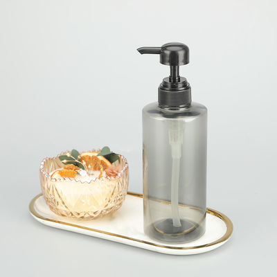 Dispensador com tampão de bomba, frasco de PET equipado com função de dispensação que assegura uma distribuição e embalagem suaves do líquido