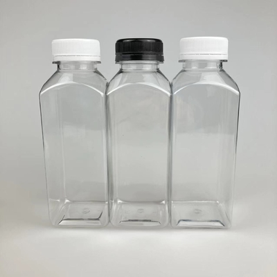 Garrafas de chá de leite personalizáveis Materiais PET Segura Durável Perfeito Para Jugos Bares Festas