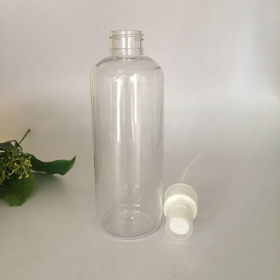 Botelhas redondas de spray de PET devem ser usadas em casa para soluções de limpeza fácil