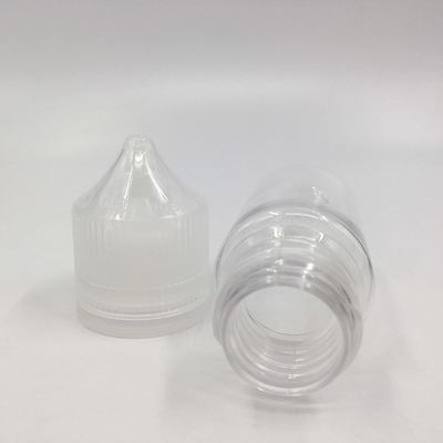 Impressão de 10-100 ml PET E Botella de líquido de concha redonda frascos com tampas à prova de crianças