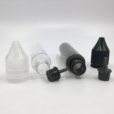 Botelha de líquido de 30 ml E de forma redonda e à prova de crianças com tampa de parafuso em impressão personalizada