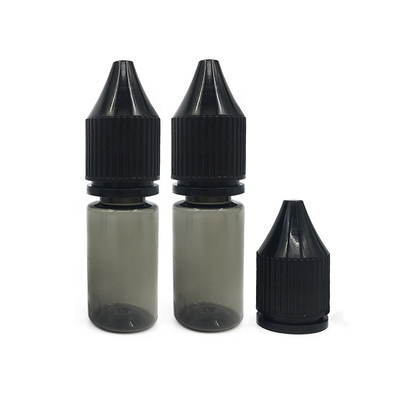 Logotipo personalizado Impresso Garrafas de plástico PET transparentes para E Liquid