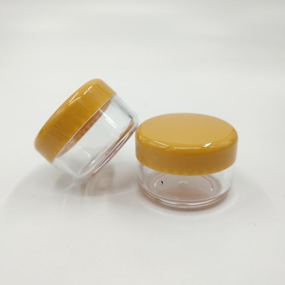 Jarro Cosmético de Superfície Limpa de Plástico 10ml 15ml 30ml 60ml 80ml 100ml 120ml 150ml com Design Transparente