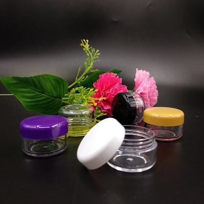Jarro Cosmético de Superfície Limpa de Plástico 10ml 15ml 30ml 60ml 80ml 100ml 120ml 150ml com Design Transparente