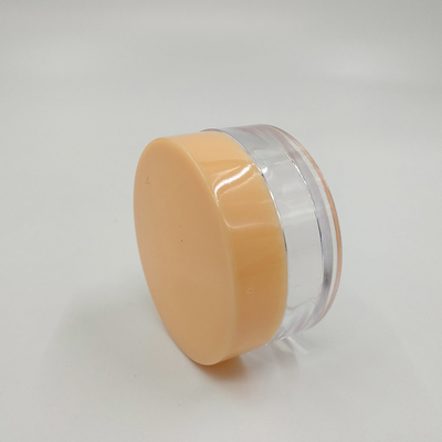 Jarro Cosmético de Superfície Limpa de Plástico 10ml 15ml 30ml 60ml 80ml 100ml 120ml 150ml com Design Transparente