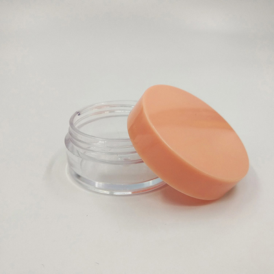 Jarro Cosmético de Superfície Limpa de Plástico 10ml 15ml 30ml 60ml 80ml 100ml 120ml 150ml com Design Transparente