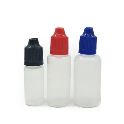 15 ml de capacidade de frasco de líquido E personalizado para desenho redondo e logotipo