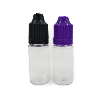 E Botella de líquido PET Logotipo personalizado para entusiastas do vaping