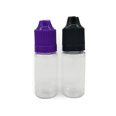 E Botella de líquido PET Logotipo personalizado para entusiastas do vaping