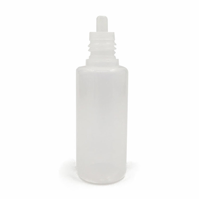 Garrafa de líquido à prova de crianças Tipo de pescoço E com logotipo personalizado e design à prova de vazamento em 10ml 15ml 30ml 60ml 80ml 100ml Capacidade