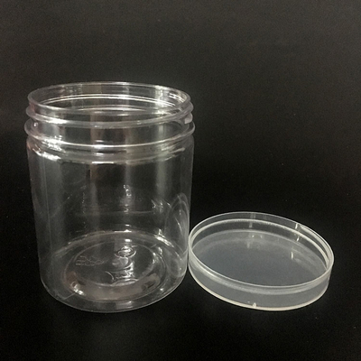 Jarros de plástico de design moderno com tampa de parafuso e tampa de alumínio 10ml 15ml 30ml 60ml 80ml 100ml 120ml 150ml