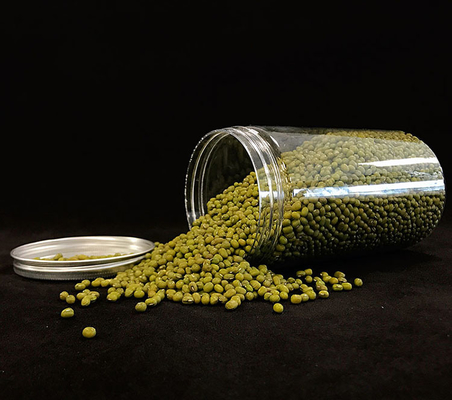 Preço de fábrica frascos de plástico para alimentos para frutas secas frascos de plástico para armazenamento com tampa frascos de plástico de qualidade alimentar com entrega rápida