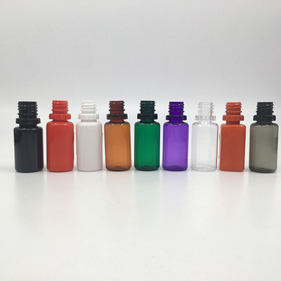 10-100 ml PET E recipiente líquido com tampa à prova de crianças para armazenamento e impressão