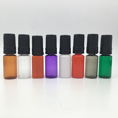 10-100 ml PET E recipiente líquido com tampa à prova de crianças para armazenamento e impressão