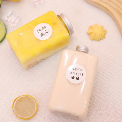 Garrafas de chá de leite com isolamento duplo à prova de vazamento 250 ml com alça