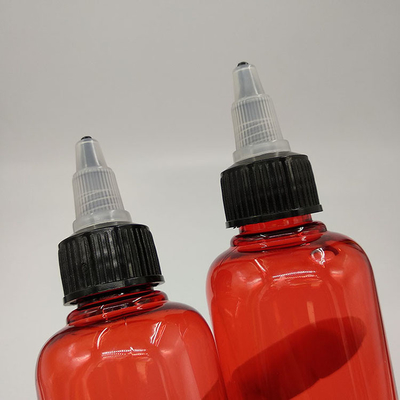 Painel de etiquetas personalizado Recipientes de plástico com parafuso 15ml 30ml 50ml 70ml 80ml 100ml Para embalagens cosméticas