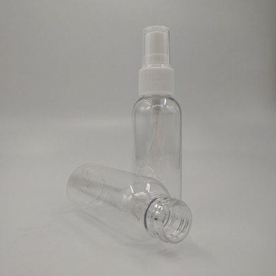 Botelha redonda de PET de plástico 10 ml 15 ml 30 ml 50 ml 60 m 70 ml 100 ml 200 ml 500 ml Capacidade
