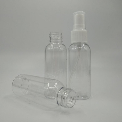 Botelha redonda de PET de plástico 10 ml 15 ml 30 ml 50 ml 60 m 70 ml 100 ml 200 ml 500 ml Capacidade