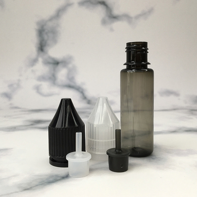 Garrafa transparente de E líquido com logotipo personalizado Capacidade 10 ml 15 ml 30 ml 60 ml 80 ml 100 ml