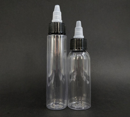 Tipo de vedação personalizado Garrafas de plástico de cabeça de parafuso pequena 15 ml 30 ml
