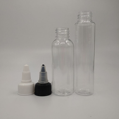 Tipo de vedação personalizado Garrafas de plástico de cabeça de parafuso pequena 15 ml 30 ml