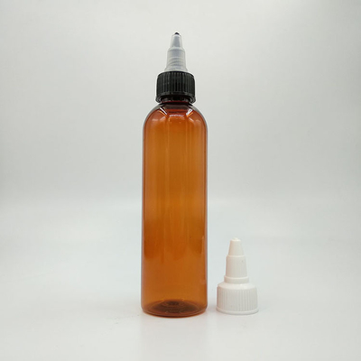 Fechaduras roscadas Botalhas de plástico de parafuso transparente Resistente a produtos químicos para armazenamento seguro