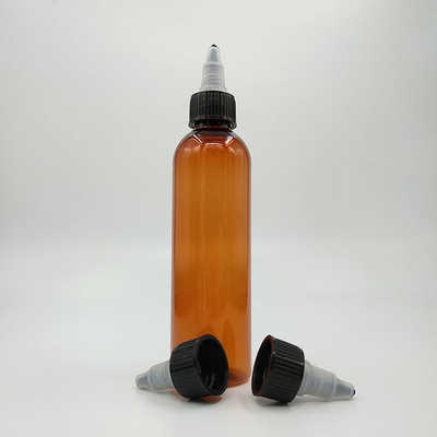 Fechaduras roscadas Botalhas de plástico de parafuso transparente Resistente a produtos químicos para armazenamento seguro