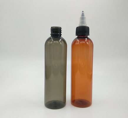 Fechaduras roscadas Botalhas de plástico de parafuso transparente Resistente a produtos químicos para armazenamento seguro