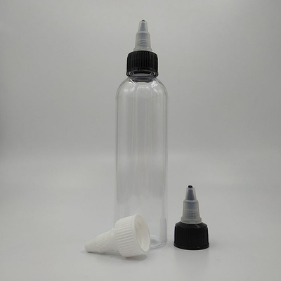 15ml 30ml 50ml 70ml 80ml 100ml Parafuso em garrafas de plástico com desempenho de fechamento de parafuso superior