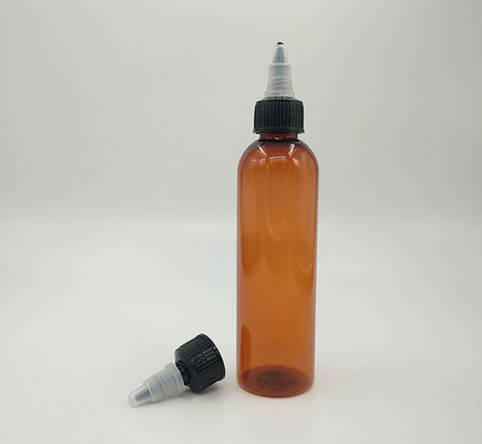 15ml 30ml 50ml 70ml 80ml 100ml Parafuso em garrafas de plástico com desempenho de fechamento de parafuso superior