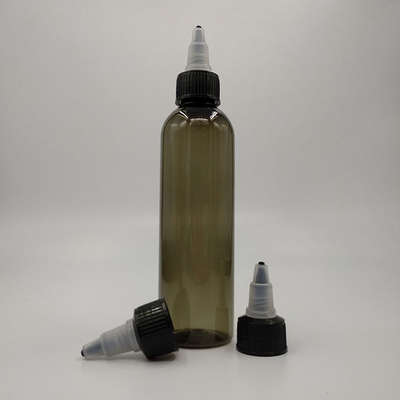15ml 30ml 50ml 70ml 80ml 100ml Botalhas de plástico com tampa de parafuso Impressão personalizada