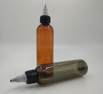 15ml 30ml 50ml 70ml 80ml 100ml Botalhas de plástico com tampa de parafuso Impressão personalizada