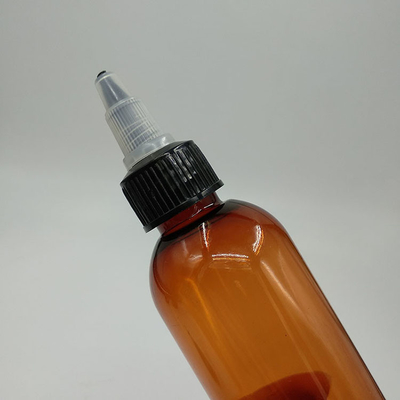 15ml 30ml 50ml 70ml 80ml 100ml Parafuso em garrafas de plástico com desempenho de fechamento de parafuso superior