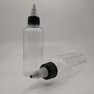 15ml 30ml 50ml 70ml 80ml 100ml Parafuso em garrafas de plástico para embalagem