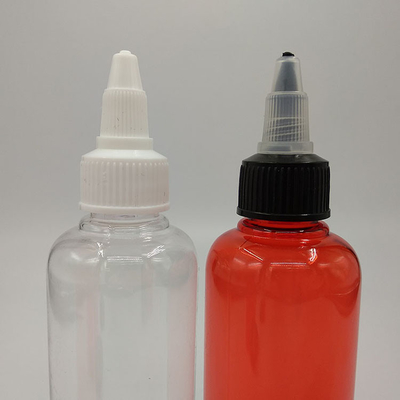 15ml 30ml 50ml 70ml 80ml 100ml Parafuso em garrafas de plástico para embalagem