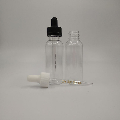 Garrafas de gotas de 30 ml Reservatórios de plástico com superfície lisa