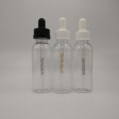 10 ml-120 ml Capacidade recipientes de armazenamento de gotas Impressão de garrafas de gotas de vidro