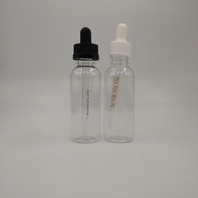 10 ml-120 ml Capacidade recipientes de armazenamento de gotas Impressão de garrafas de gotas de vidro