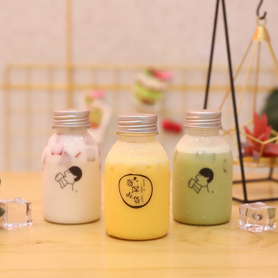Parafuso conveniente em cubos de chá de bolhas para refrescos de tamanho médio