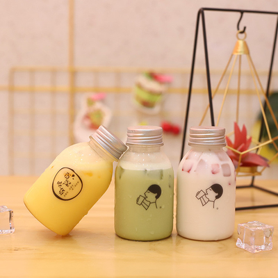 Parafuso conveniente em cubos de chá de bolhas para refrescos de tamanho médio