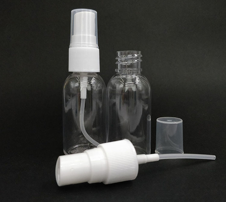 Forma redonda da garrafa de pulverização PET clássica para uma experiência de pulverização suave