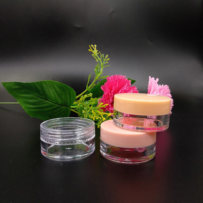 Frasco de plástico transparente para beleza 10ml 15ml 30ml 60ml 80ml 100ml 120ml 150ml