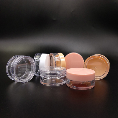 Frasco de plástico transparente para beleza 10ml 15ml 30ml 60ml 80ml 100ml 120ml 150ml