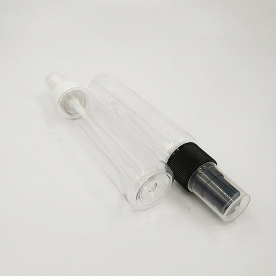 Botão de spray de plástico PET liso 10ml 15ml 30ml 50ml 60m 70ml 100ml 200ml 500ml Transparente